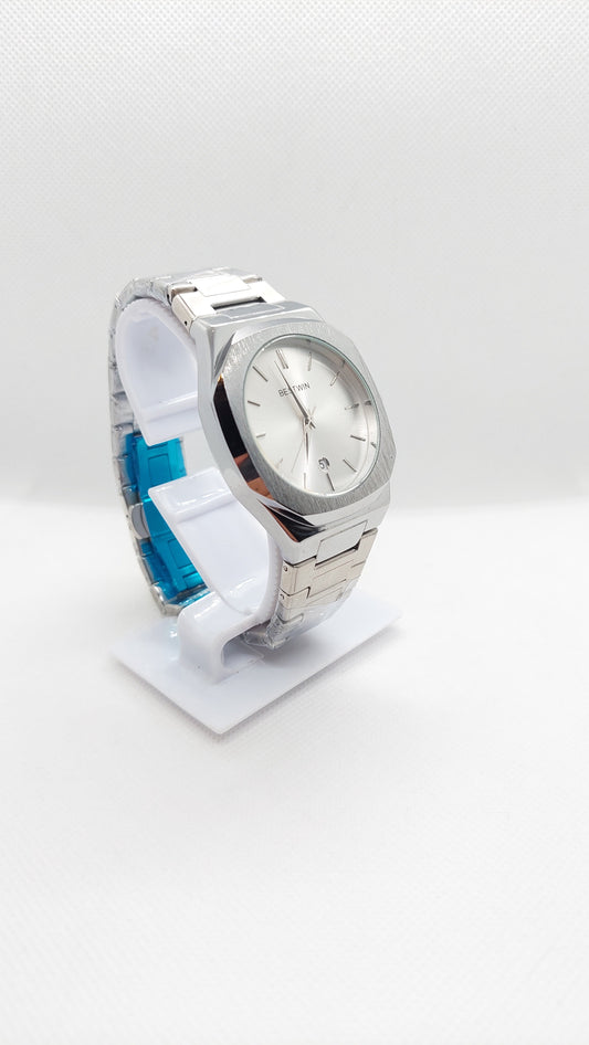 Bestwin 983 - 813 Silver Chain, Case & Dial - Saturn Watches