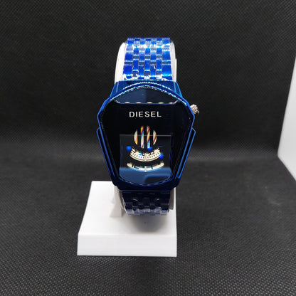 Diesel Ironman Watch Blue - Saturn Watches