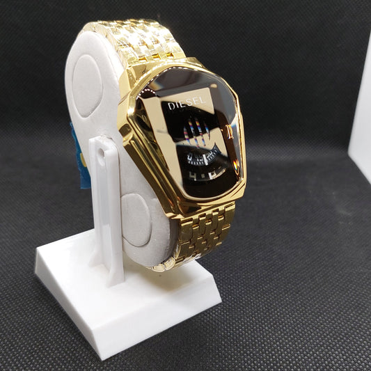 Diesel Ironman Watch Golden